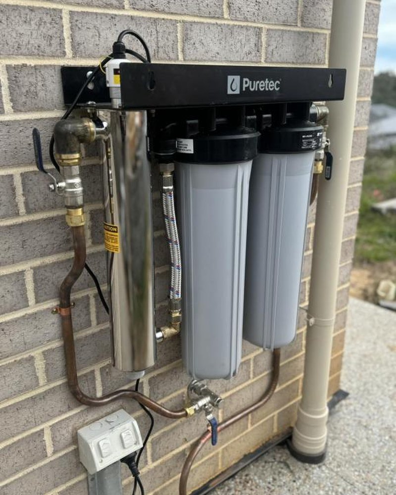 Water Filter System — McLennan Plumbing & Gas