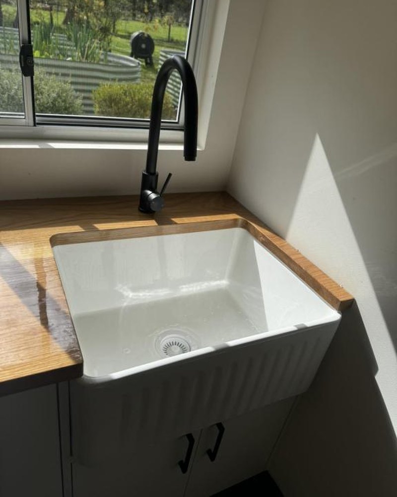 Butler Sink Install — McLennan Plumbing & Gas
